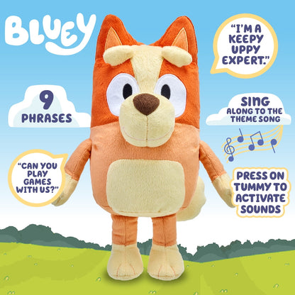 Bluey - Talking Bingo 12" Plush, Ages 3+