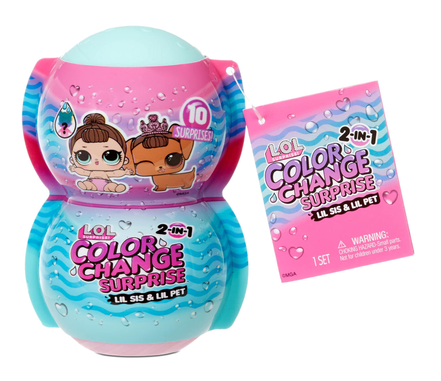 LOL Surprise Color Change Mega Pack Collectible Doll Exclusive w/ 70+ Surprises Age 4+