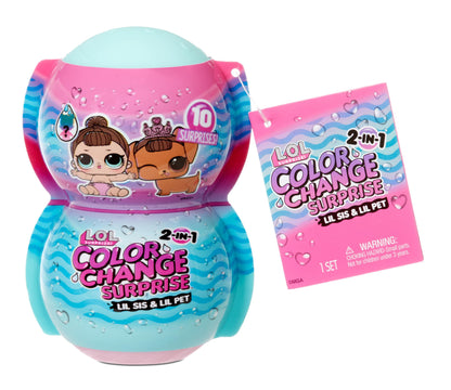 LOL Surprise Color Change Mega Pack Collectible Doll Exclusive w/ 70+ Surprises Age 4+