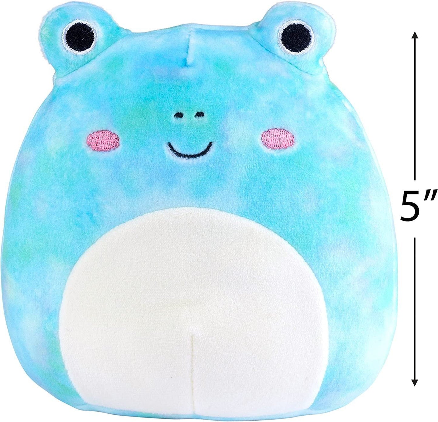 Squishmallow 5" Plush Mystery Box, 5-Pack - Assorted Set of Various Styles - Official Kellytoy - Cute and Soft Squishy Stuffed Animal Toy